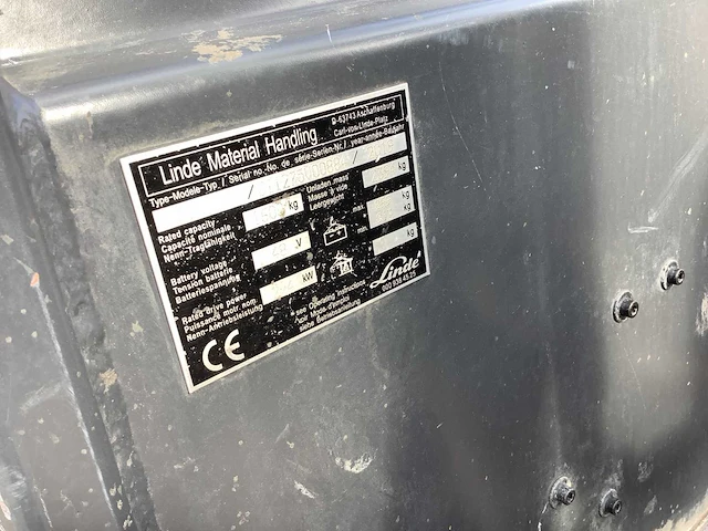 2019 linde e16 vorkheftruck - afbeelding 14 van  14