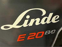 2019 linde e20ph-02 2000kg vorkversteller vorkheftruck - afbeelding 13 van  22