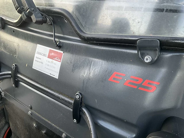2019 linde e25-01 vorkheftruck - afbeelding 6 van  28