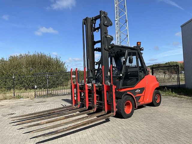 2019 linde h80-03/900 vorkheftruck - afbeelding 1 van  41