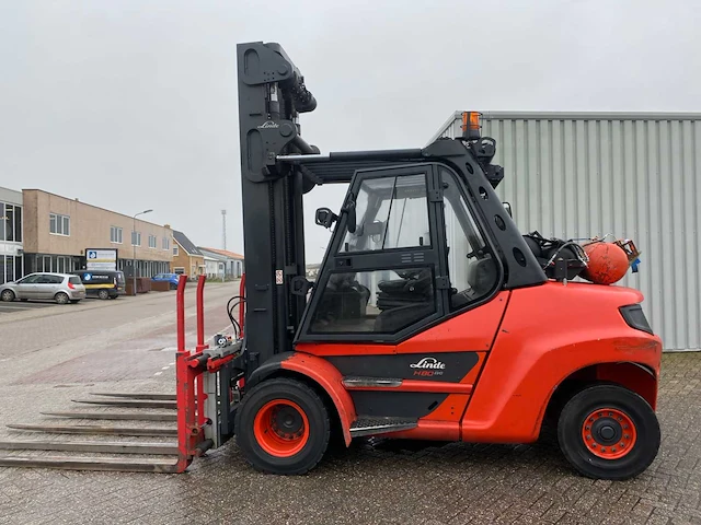 2019 linde h80-03/900 vorkheftruck - afbeelding 28 van  28