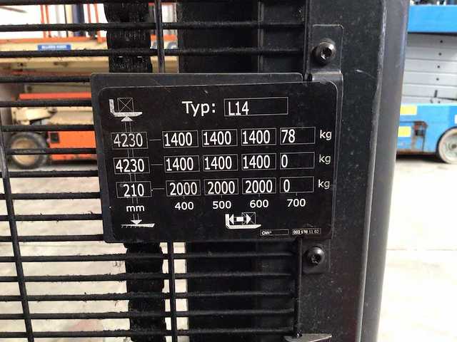 2019 linde l14 stapelaar - afbeelding 3 van  13