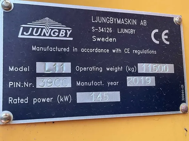 2019 ljungby l11 shovel - afbeelding 20 van  27