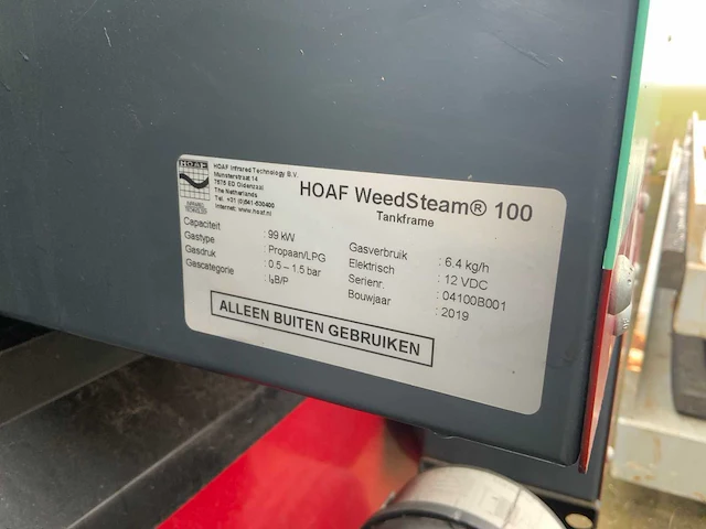 2019 lm trac hoaf weedsteam 100 onkruidborstel - afbeelding 49 van  54