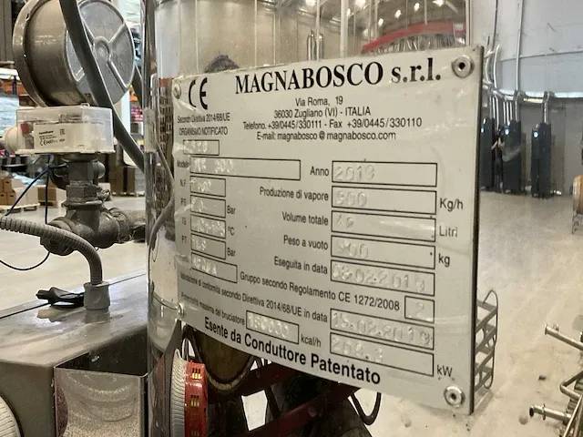 2019 magnabosco gvr 300 stoomgenerator (c) - afbeelding 4 van  12
