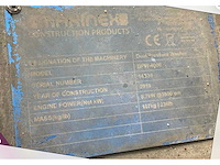 2019 makinex dpw-4000 hogedrukreiniger / terrasreiniger - afbeelding 8 van  8