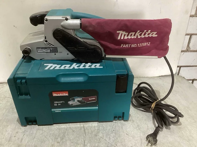 2019 makita 9404 j bandschuurmachine - afbeelding 1 van  3