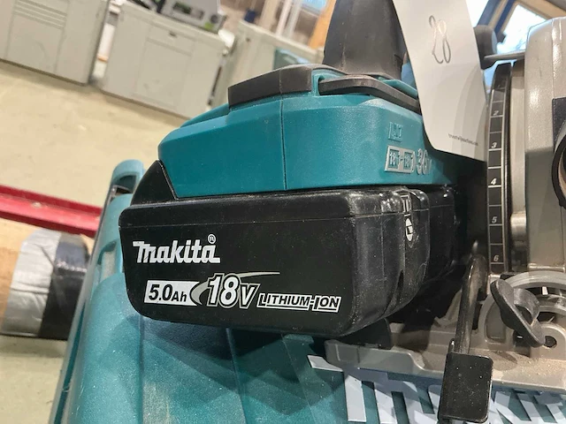 2019 makita dhs710 cirkelzaagmachine - afbeelding 3 van  5
