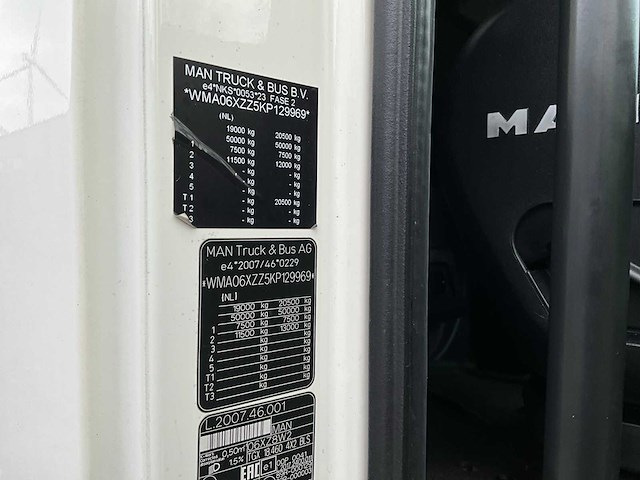 2019 man tgx 18.460 4x2 euro6 vrachtwagen - afbeelding 27 van  33