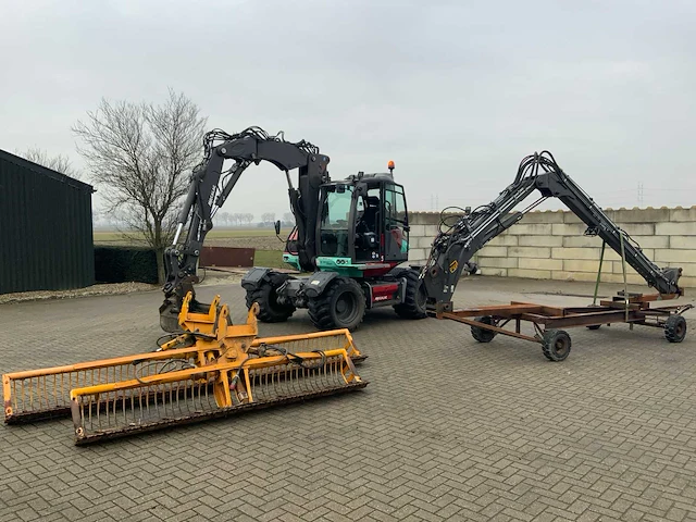 2019 mecalac 11mwr banden graafmachine - afbeelding 1 van  65