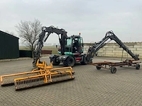 2019 mecalac 11mwr banden graafmachine
