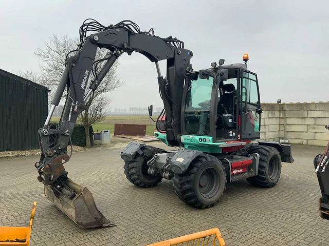 2019 mecalac 11mwr banden graafmachine - afbeelding 12 van  65