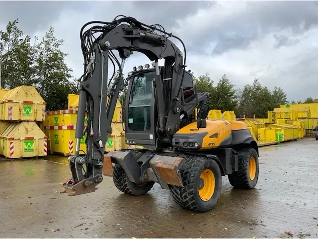 2019 mecalac 12mtx banden graafmachine - afbeelding 1 van  45