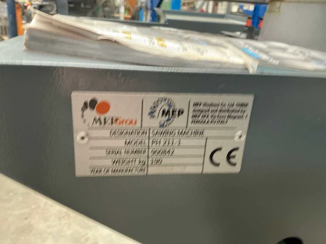 2019 mep ph211-1 bandzaagmachine - afbeelding 2 van  11