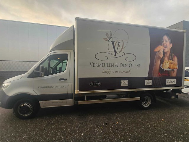 2019 mercedes-benz -sprinter 316 2.2 cdi l3 - geconditioneerde bakwagen met dhollandia laadklep - afbeelding 1 van  36