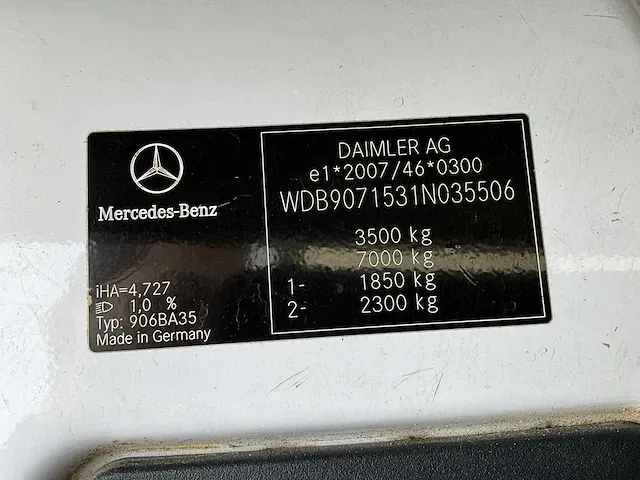 2019 mercedes-benz sprinter sprinter 514 cdi bedrijfswagen - afbeelding 35 van  40
