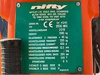 2019 niftylift nifty 120 tac hoogwerker aanhangwagen - afbeelding 24 van  30