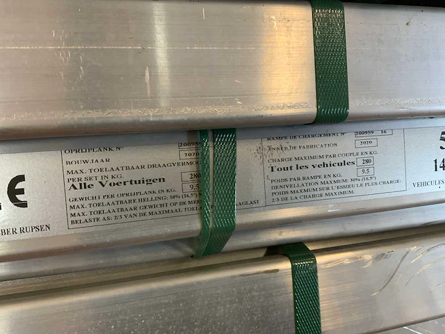 2019 oprijplaat (set) (2x) - afbeelding 4 van  4
