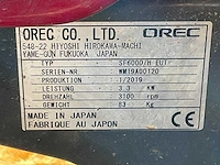 2019 orec sf600d/h eut grondfrees - afbeelding 2 van  10