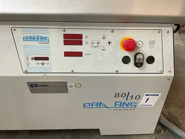2019 panhans 680/10 formaatcirkelzaagmachine - afbeelding 4 van  8