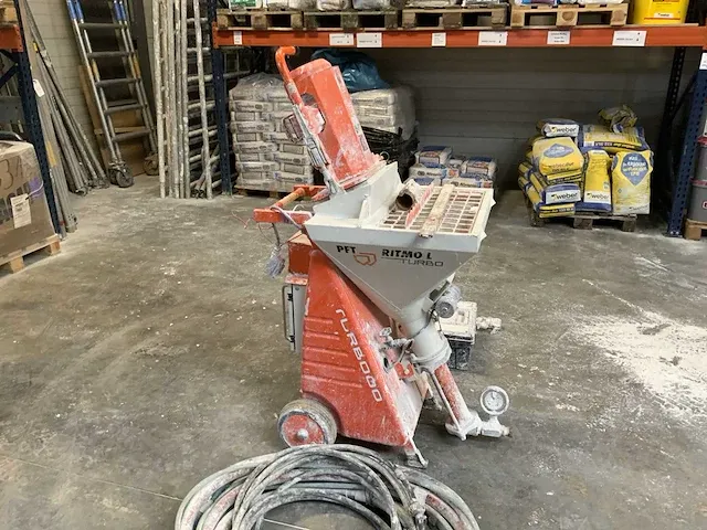 2019 pft ritmo l turbo gipsspuitmachine - afbeelding 8 van  13