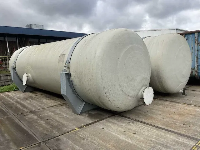 2019 plasticon th2-22/220 horizontale opslagtank - afbeelding 1 van  9