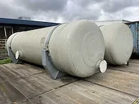 2019 plasticon th2-22/220 horizontale opslagtank - afbeelding 1 van  9