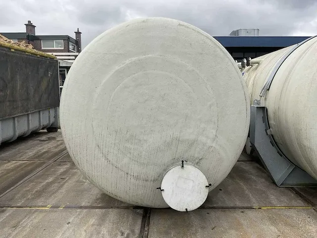 2019 plasticon th2-22/220 horizontale opslagtank - afbeelding 4 van  9