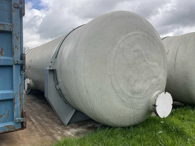 2019 plasticon th2-22/220 horizontale opslagtank - afbeelding 1 van  5