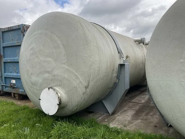 2019 plasticon th2-22/220 horizontale opslagtank - afbeelding 2 van  5