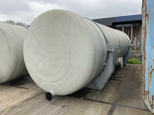 2019 plasticon th2-22/220 horizontale opslagtank - afbeelding 3 van  5