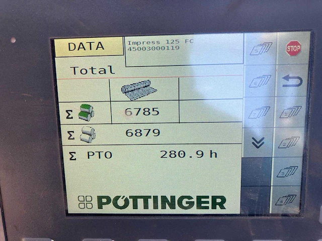 2019 pöttinger impress 125fc pro opraappers - afbeelding 28 van  36