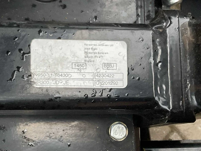 2019 ransomes hr 300 zitmaaier - afbeelding 10 van  18
