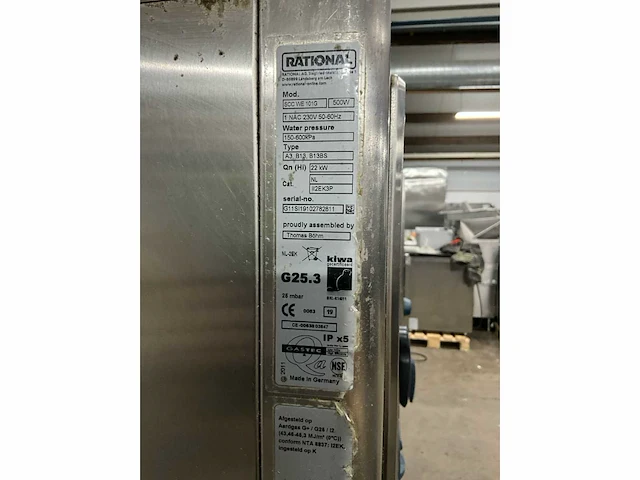 2019 rational scc we 101 g selfcookingcenter - afbeelding 9 van  13