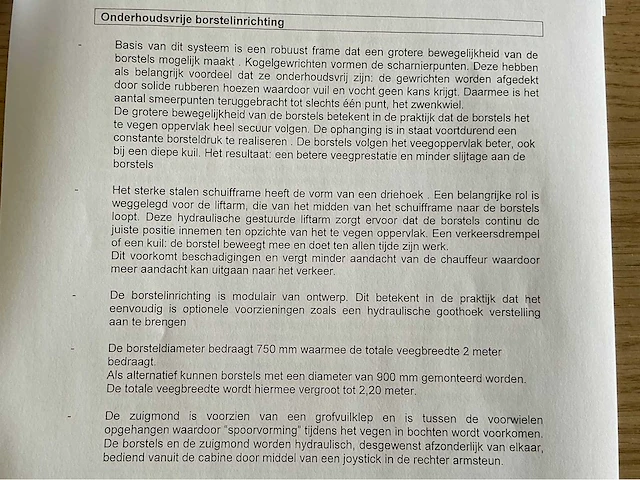 2019 ravo 540 sth straatveegmachine - afbeelding 54 van  63