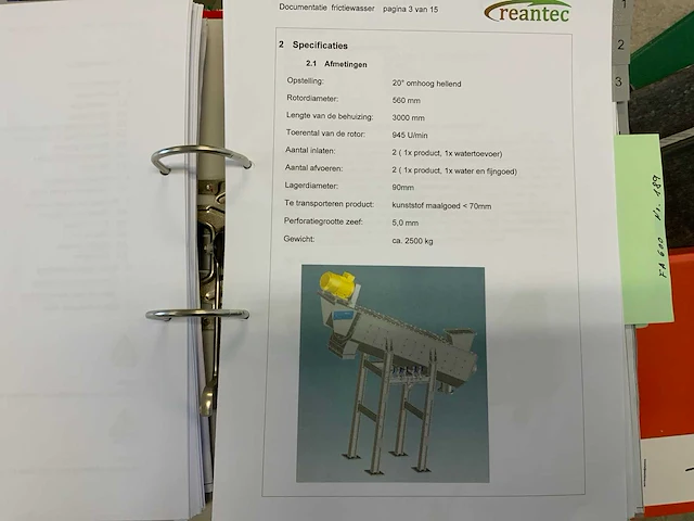 2019 reantec fa600 friction waterafscheider (c) - afbeelding 8 van  8