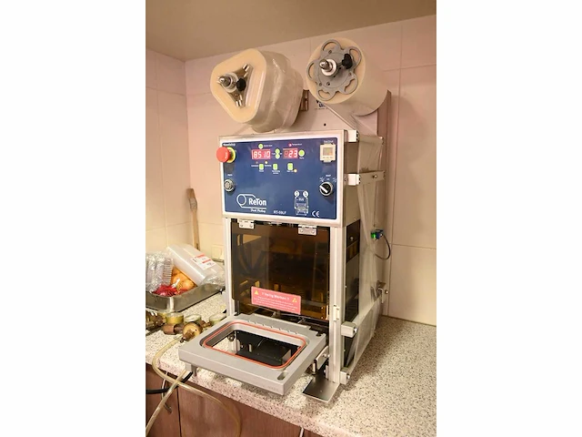 2019 reton rt-59lf semi-automatische schalensluitmachine - afbeelding 2 van  8