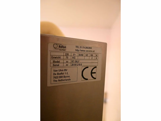 2019 reton rt-59lf semi-automatische schalensluitmachine - afbeelding 8 van  8