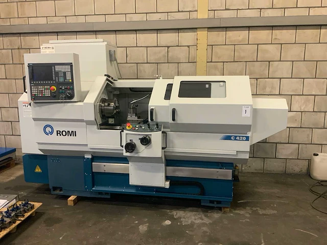 2019 romi c420 teach in cnc draaibank - afbeelding 1 van  16