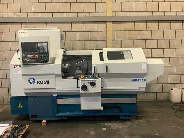 2019 romi c420 teach in cnc draaibank - afbeelding 9 van  16