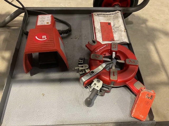 2019 rothenberger supertronic 3se draadsnijmachine - afbeelding 9 van  11