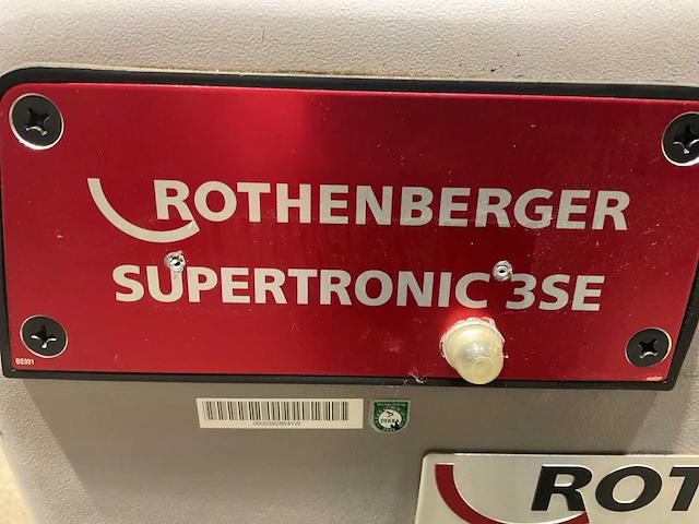 2019 rothenberger supertronic 3se draadsnijmachine - afbeelding 11 van  11