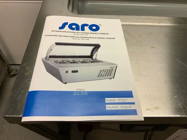 2019 saro venezia ijs opzetvitrine - afbeelding 7 van  9