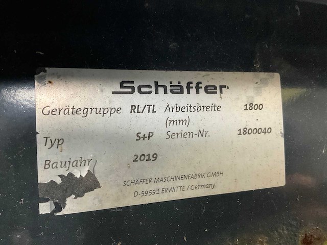 2019 schäffer s+p voerschuif / sneeuwschuif (schäffer) - afbeelding 7 van  8