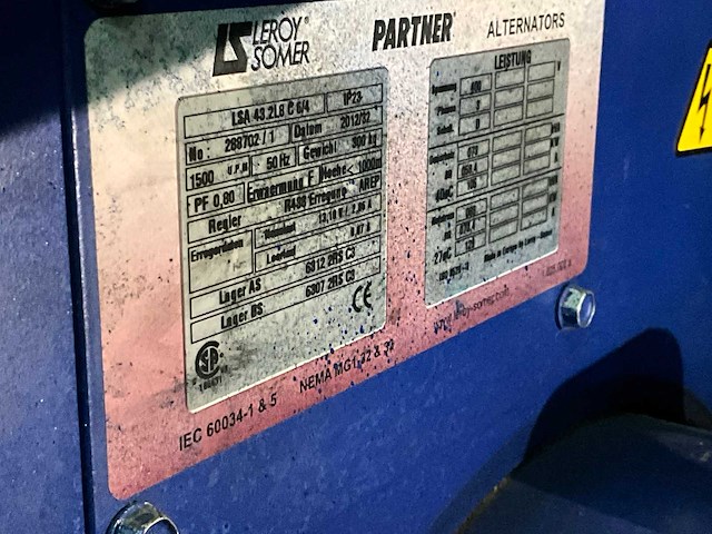 2019 senergie g 4.1 ti 63 kva stroomaggregaat - afbeelding 11 van  20