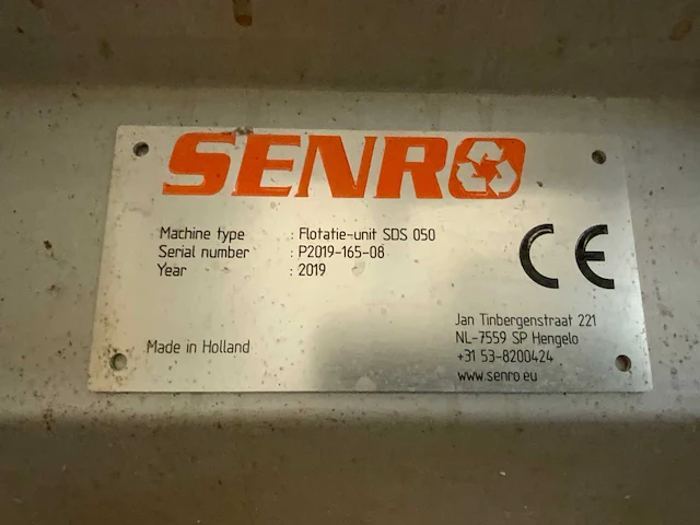 2019 senro sds 050 flotation unit afvalwaterzuivering - afbeelding 6 van  28
