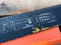 2019 shop crane gwk-1000 werkplaatskraan - afbeelding 2 van  11