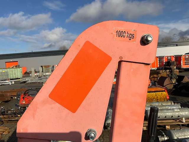 2019 shop crane gwk-1000 werkplaatskraan - afbeelding 7 van  9