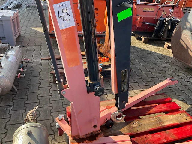 2019 shop crane gwk-1000 werkplaatskraan - afbeelding 8 van  9