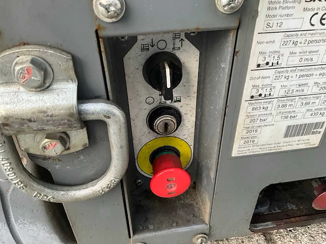 2019 skyjack sj12 hoogwerker - afbeelding 6 van  8